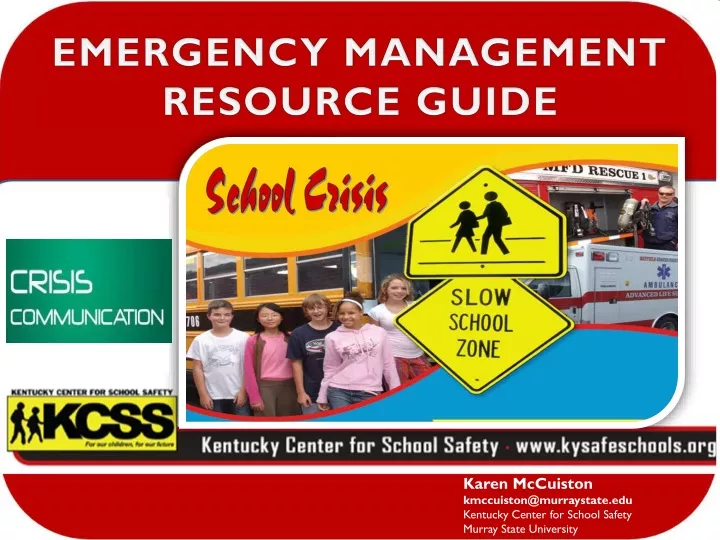 emergency management resource guide