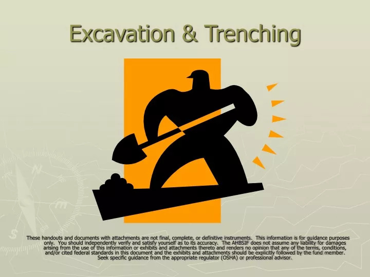 excavation trenching