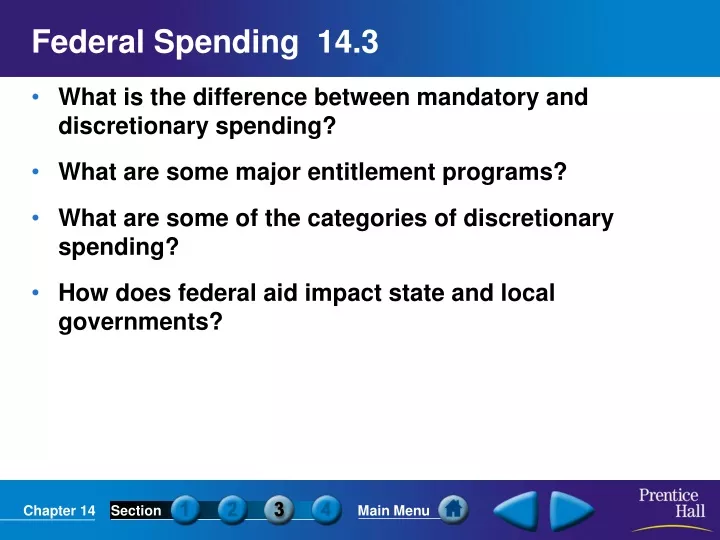 federal spending 14 3