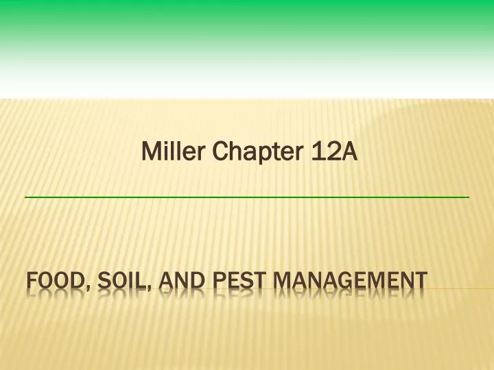 miller chapter 12a