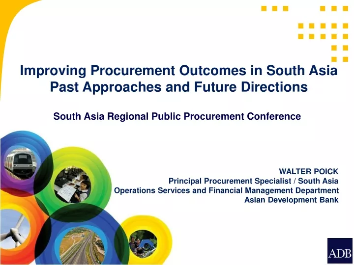 improving procurement outcomes in south asia past approaches and future directions