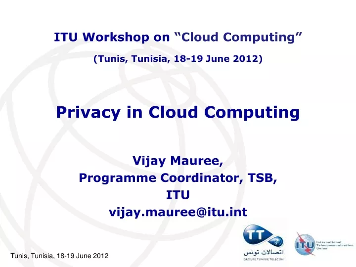 privacy in cloud computing