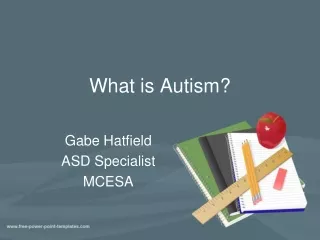 What is Autism ?