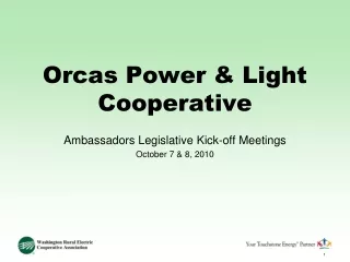 Orcas Power &amp; Light Cooperative