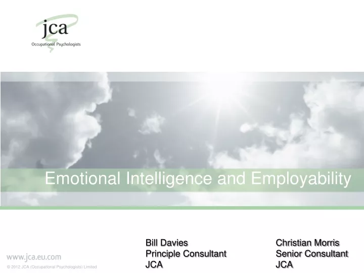 emotional intelligence and employability
