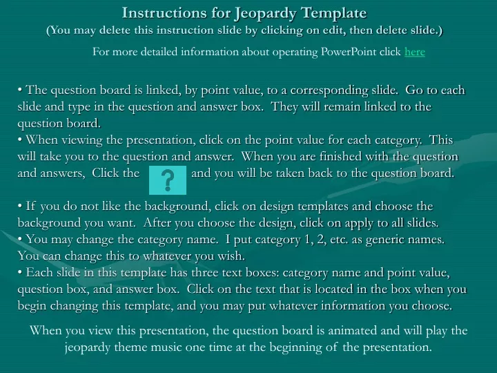 instructions for jeopardy template you may delete