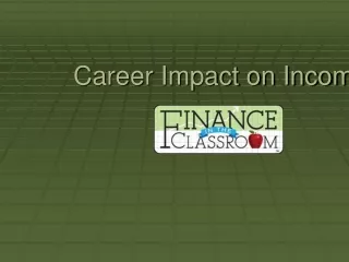 Career Impact on Income