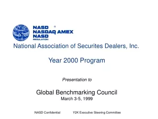 National Association of Securites Dealers, Inc.