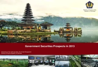 Government Securities Prospects in 2013