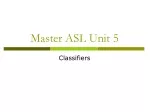 Master ASL Unit 5