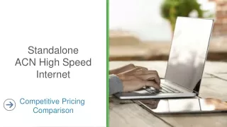 Standalone  ACN  High Speed Internet
