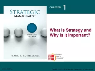 What  is  Strategy  and  Why  is it Important?