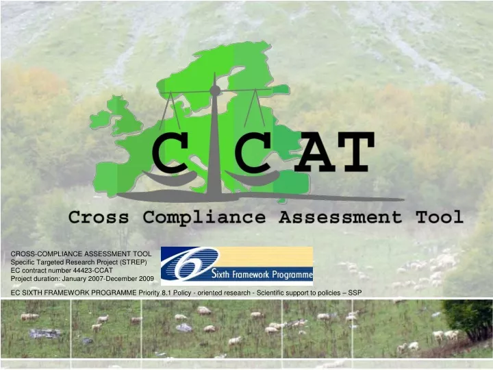 cross compliance assessment tool specific