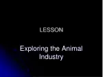 Understanding the Animal Industry: Benefits and Importance for Humans - slide 1