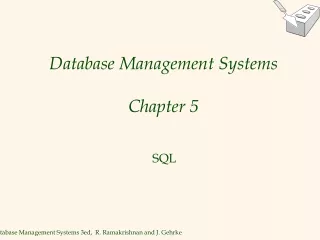 Database Management Systems Chapter 5