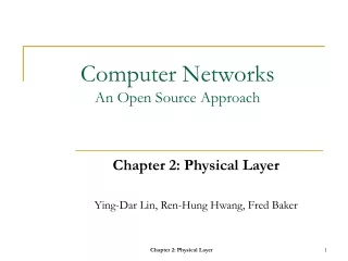 Computer Networks An Open Source Approach