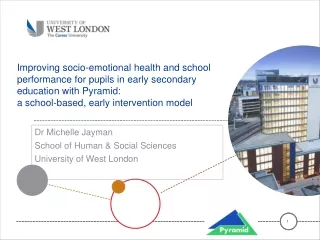 Improving socio-emotional health and school  performance for pupils in early secondary