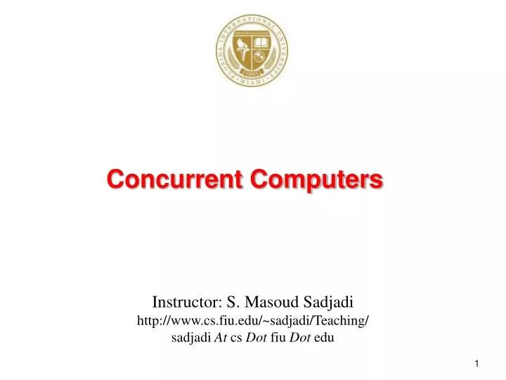 concurrent computers