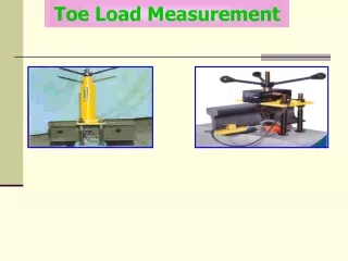 Toe Load Measurement