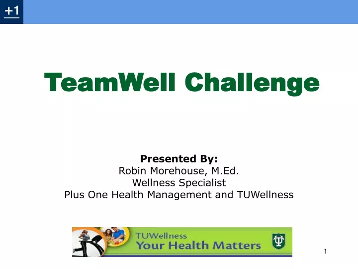 teamwell challenge