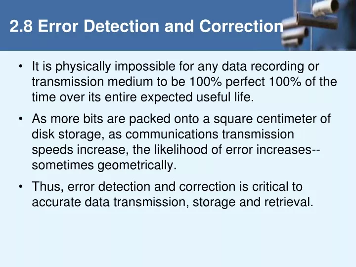 2 8 error detection and correction