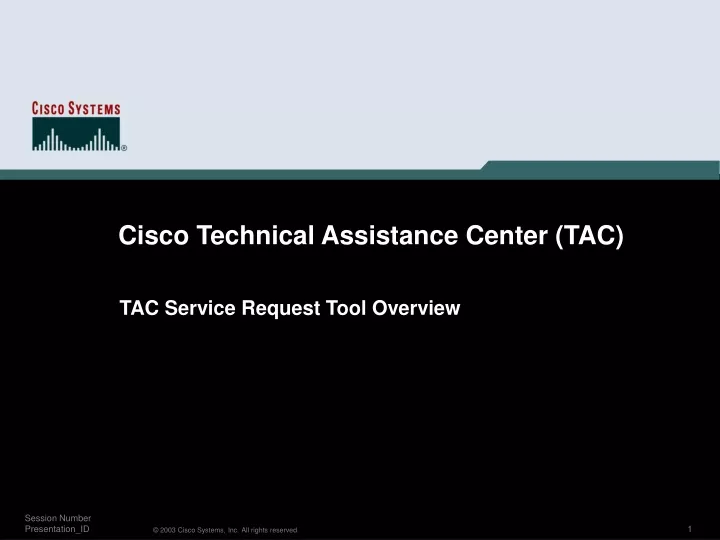 cisco technical assistance center tac