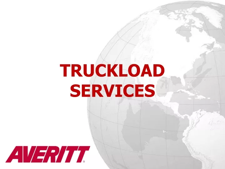 truckload services