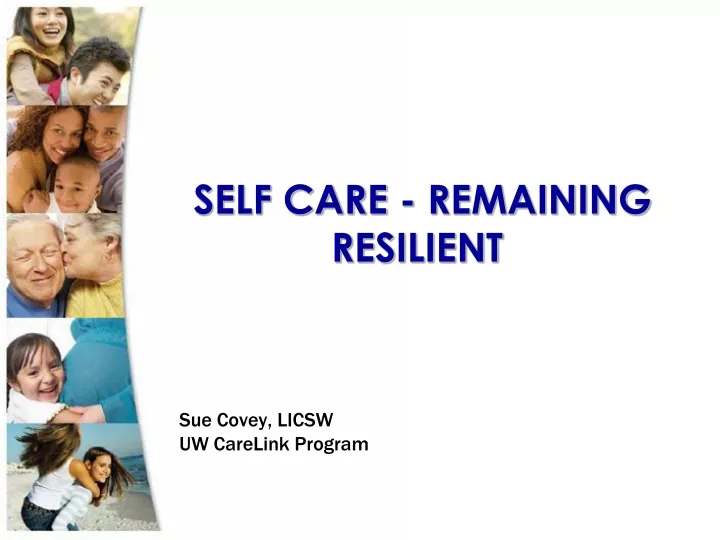 self care remaining resilient