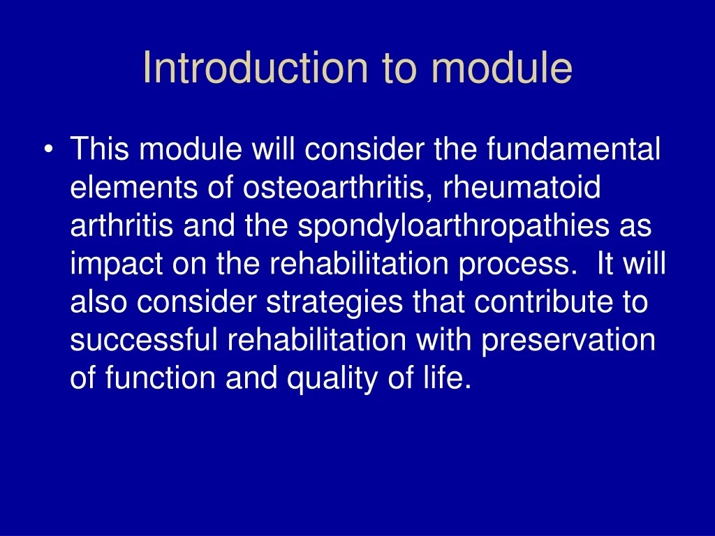 PPT - Comprehensive Guide to Arthritis Rehabilitation: Strategies ...