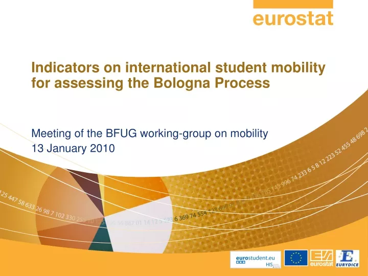 indicators on international student mobility for assessing the bologna process