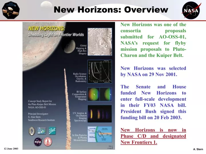 new horizons overview
