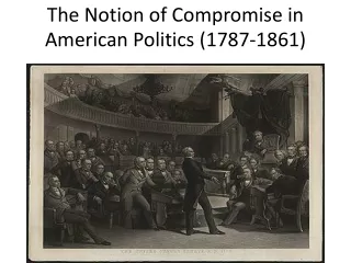 The Notion of Compromise in American Politics (1787-1861)