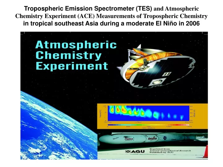 tropospheric emission spectrometer