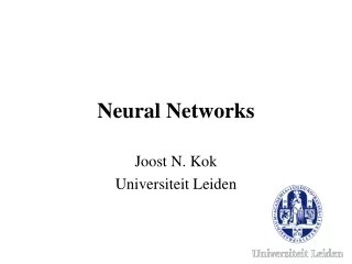 Neural Networks