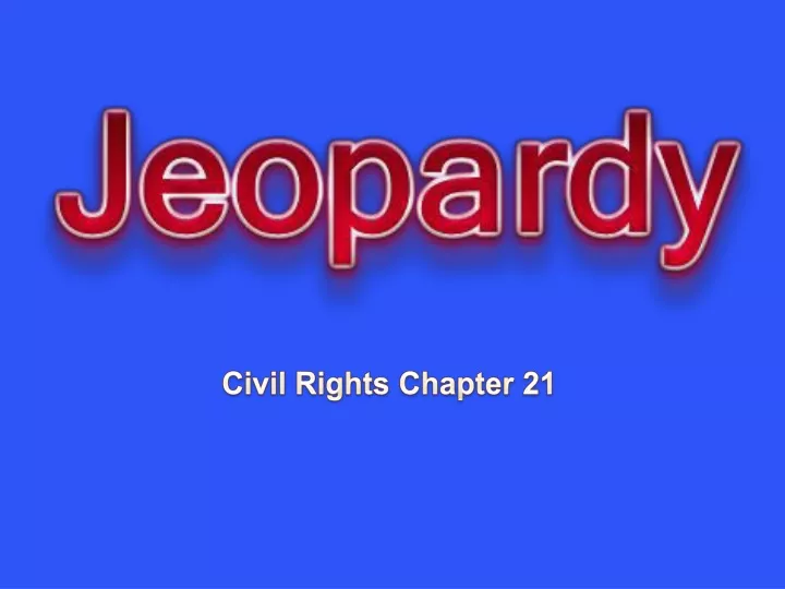 civil rights chapter 21