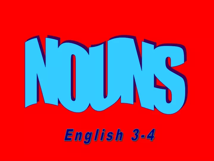 nouns