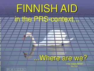 finnish aid in the prs context