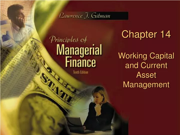 chapter 14 working capital and current asset