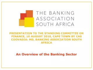 An Overview of the Banking Sector