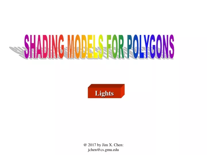 shading models for polygons