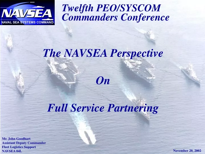 twelfth peo syscom commanders conference