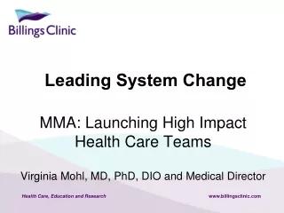 Leading System Change