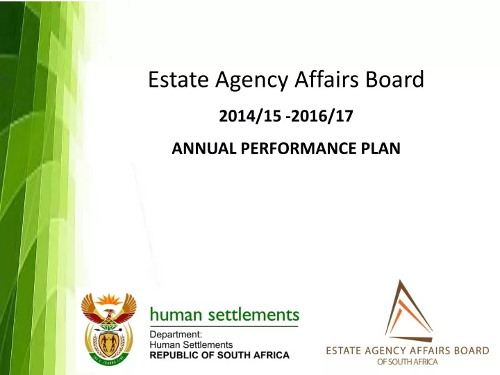 estate agency affairs board 2014 15 2016
