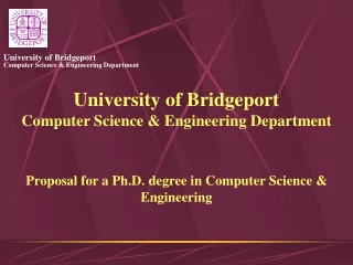 Computer Science &amp; Engineering Department