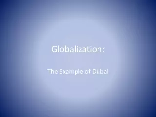 Globalization: