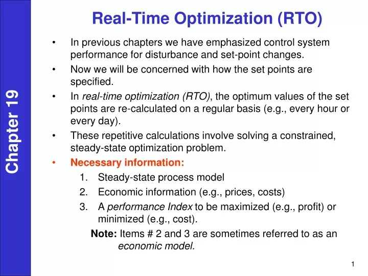 real time optimization rto in previous chapters