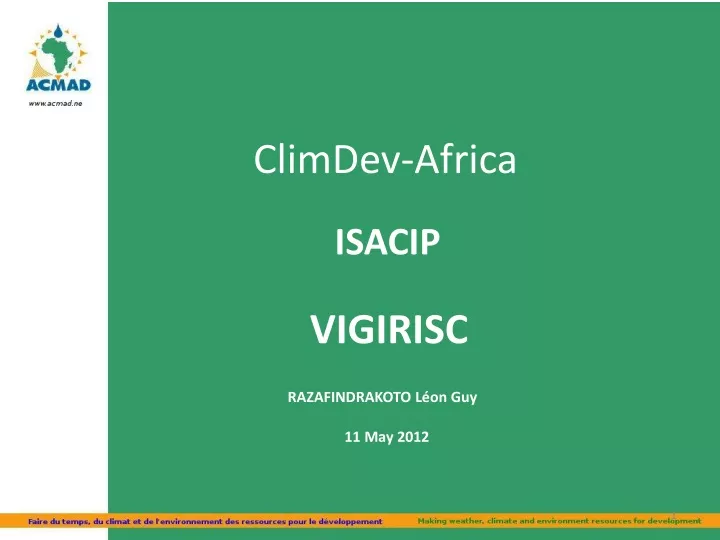 climdev africa