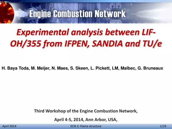 experimental analysis between lif oh 355 from