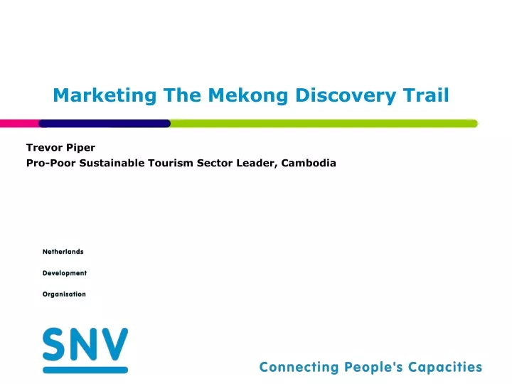 marketing the mekong discovery trail