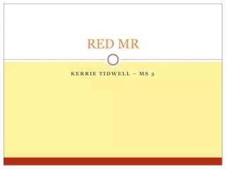 RED MR